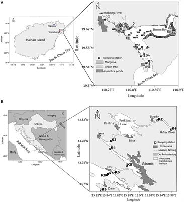 Tracing Nutrients and Organic Matter Changes in Eutrophic Wenchang (China) and Oligotrophic Krka (Croatia) Estuaries: A Comparative Study